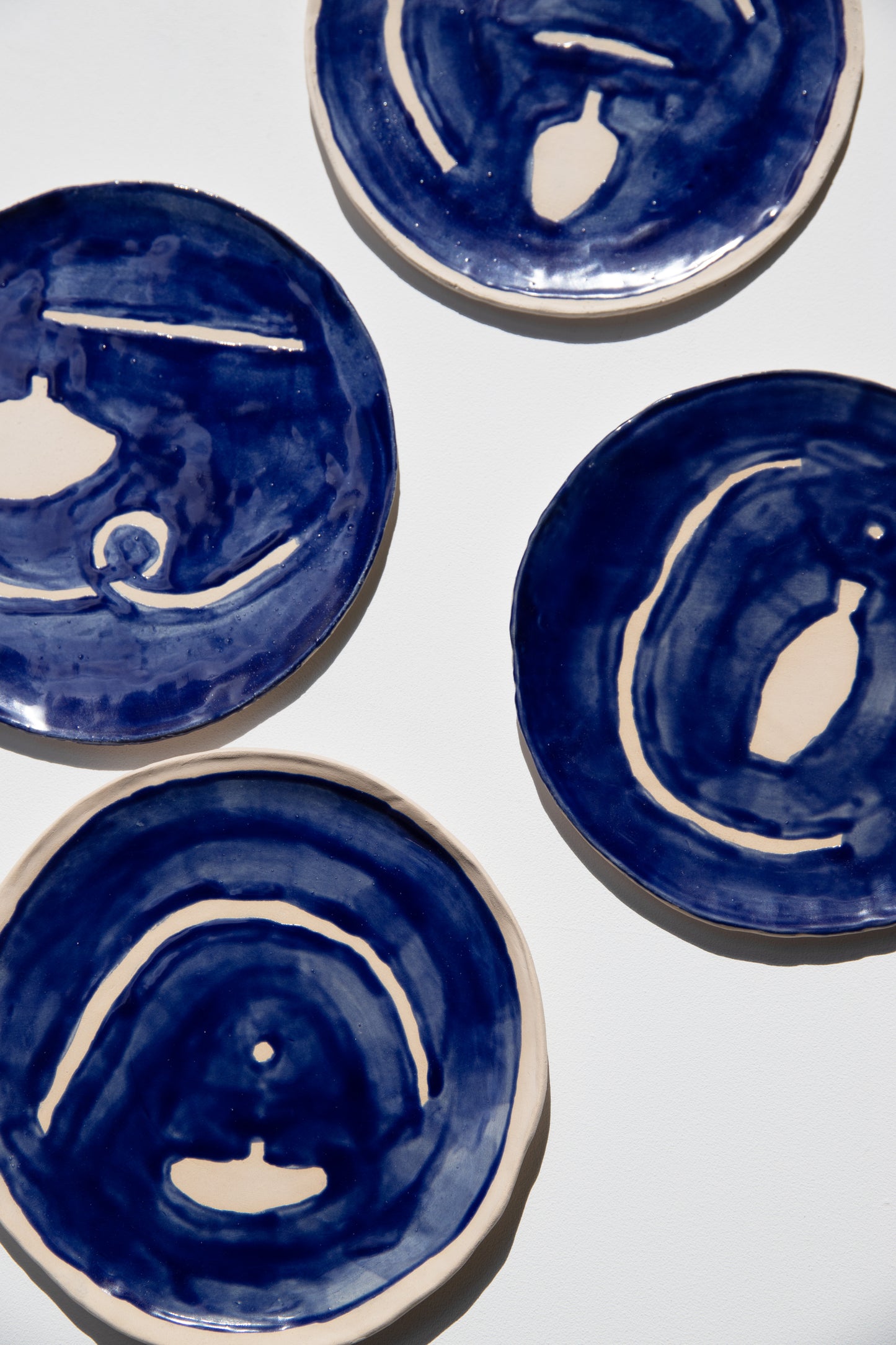 Go with the Flow I - Ceramic Wall Object